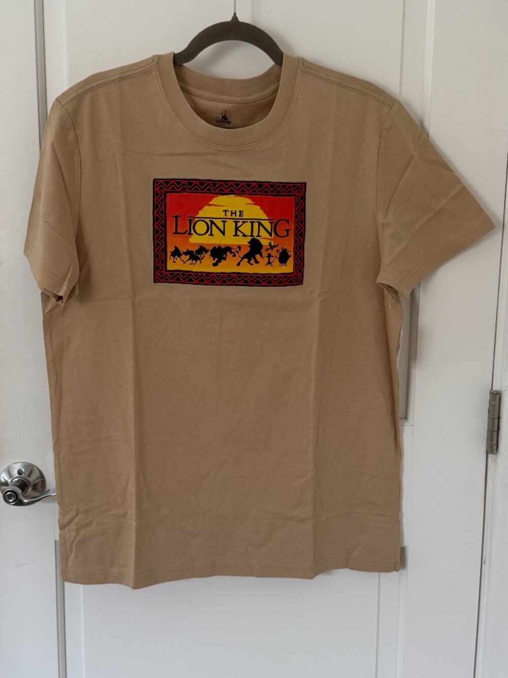 NWT Disney Parks Lion King Tee Mufasa Scar Simon Pumba w/ Embroidery SZ MED